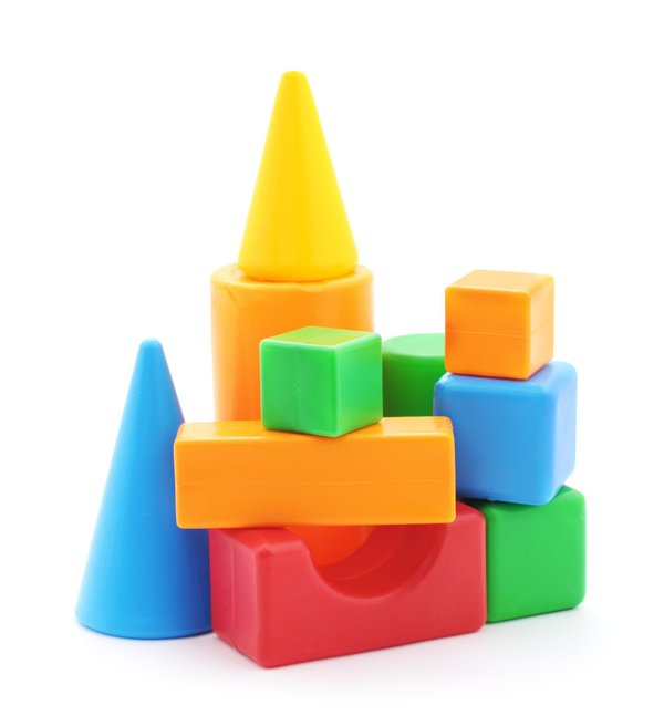 Colourful cube set